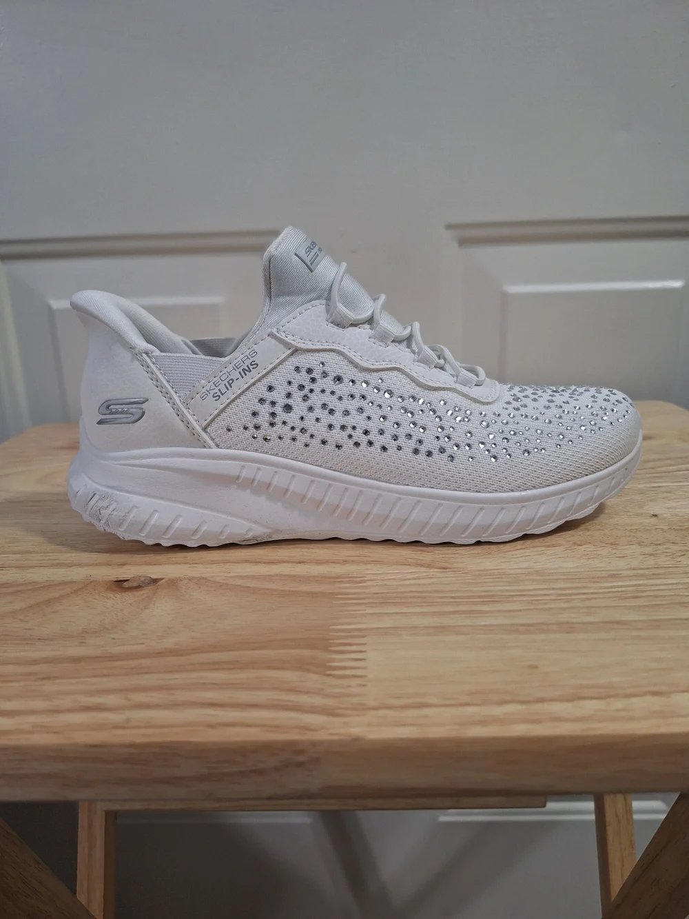 Skechers Slip-ins: BOBS Sport Squad Chaos - Daily Glitz  Size 6 - Picture 2 of 9